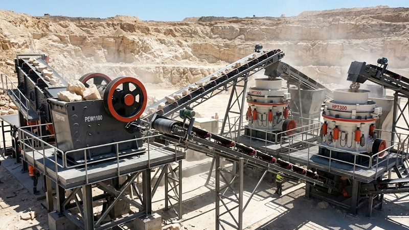 stone crushers to quarry